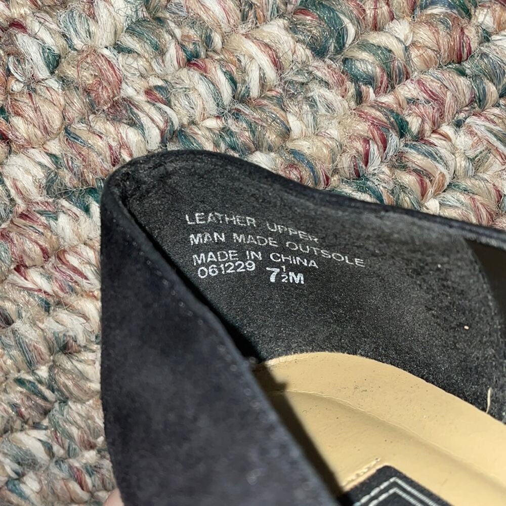 Escapade leather black 3 inch heels - Picture 5 of 9